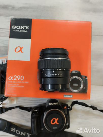 Зеркальный фотоаппарат sony a290