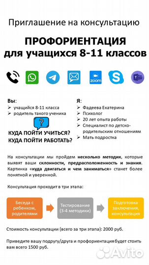 Профориентация подростков