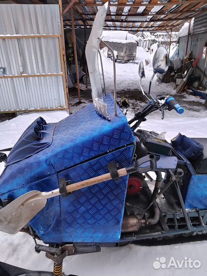 Продам самодельный снегоход
