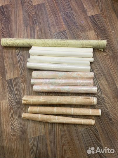 Обои остатки