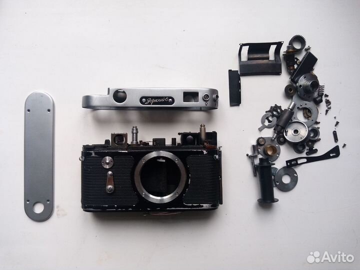 Пленочный фотоаппарат зоркий 6 + запчасти