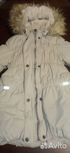 Куртка зимняя на девочку 92