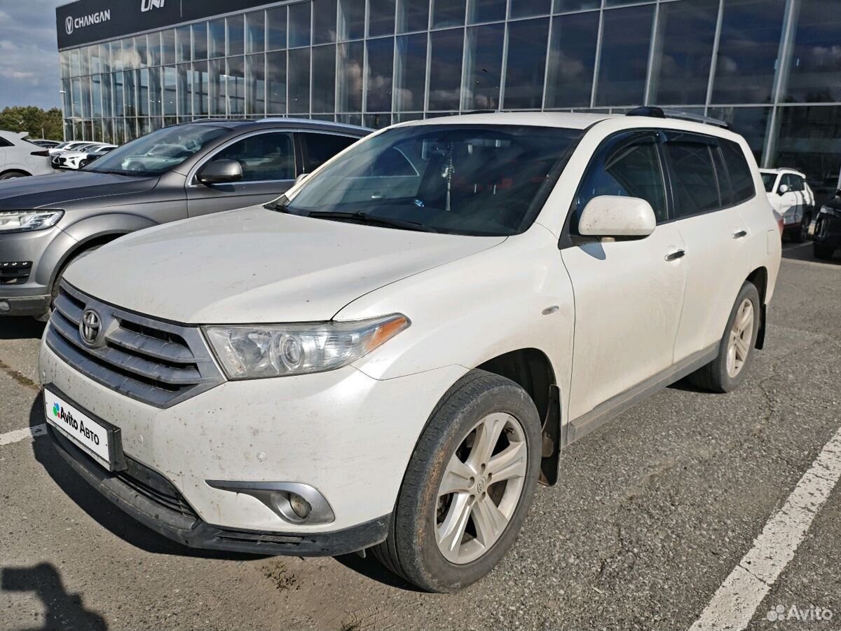 Toyota Highlander 3.5 AT, 2011, 268 200 км