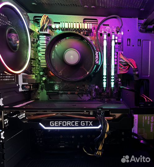 Игровой компьютер AMD Ryzen 5, GTX 1660 Super