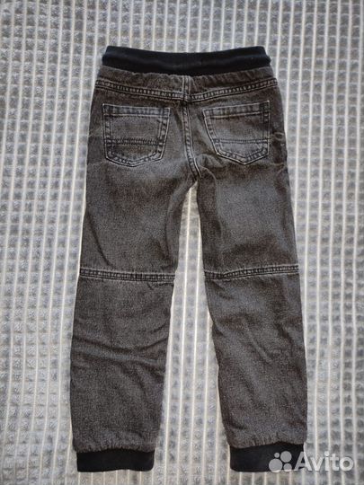 Джинсы утепленные