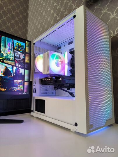 Игровой пк i3 12100F + GTX 1660 Ti 6Gb. Гарантия