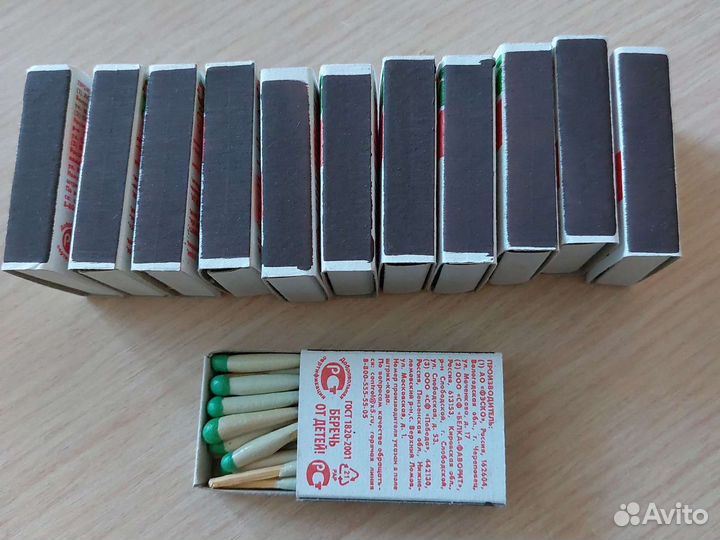 Спички коллекционные и охотничьи