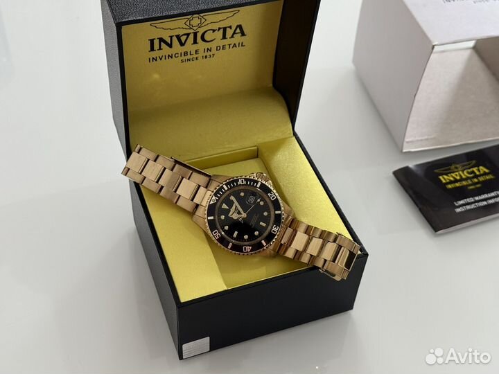 Часы invicta pro diver Gold model no.26975