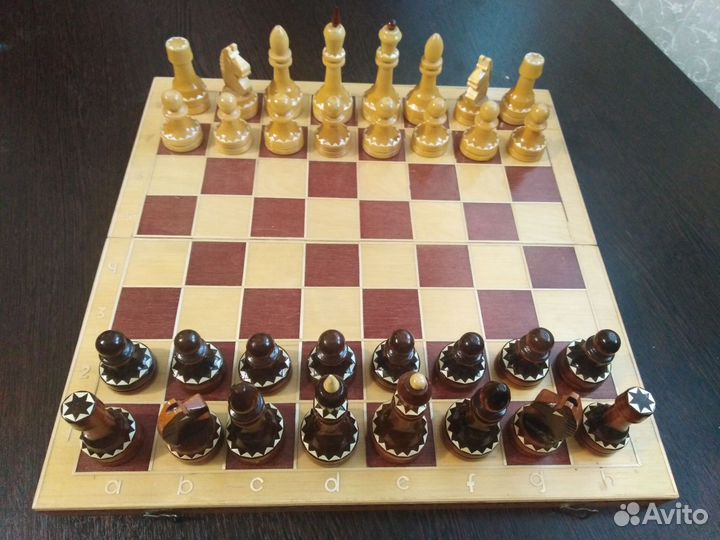 Шахматы деревянные ручной работы