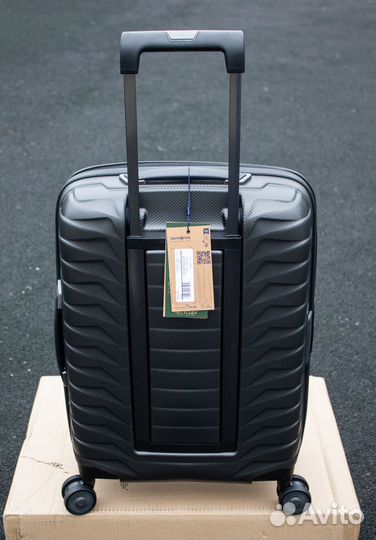 Новый чемодан Samsonite Proxis S+ чёрный матовый