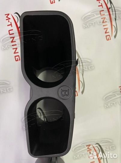 Диффузор Brabus Мерседес W222 c насадками