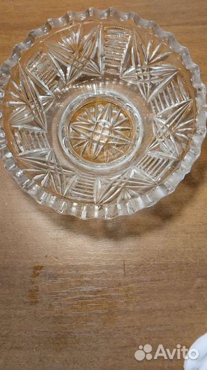 Хрустальная вазочка для конфет или фруктов