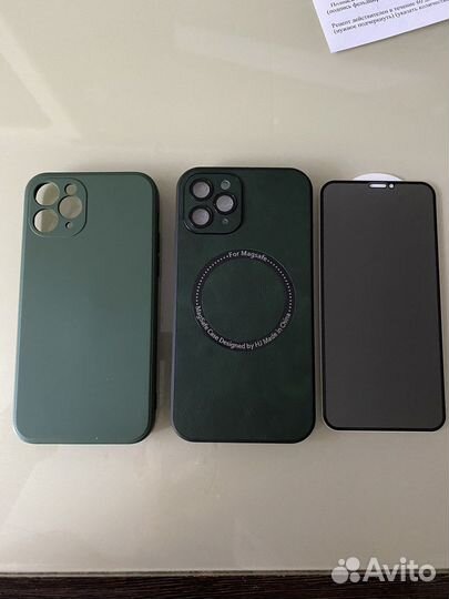 Чехолы,стекло на iPhone 11 pro