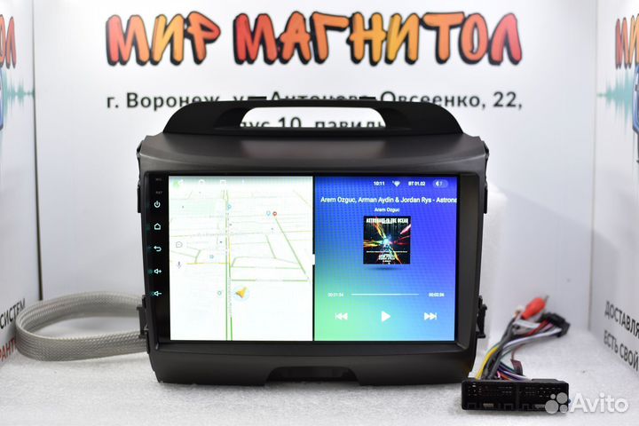 Магнитола Kia Sportage 3 Teyes 4/32гб