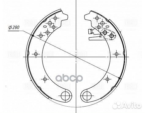 Колодки торм. для а/м УАЗ 3163 Patriot (16) (Р