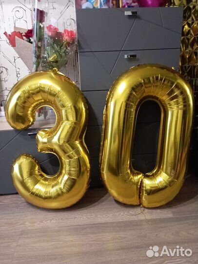 Воздушные шары цифры