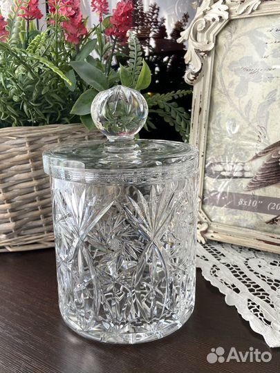 Хрустальная бонбоньерка Германия