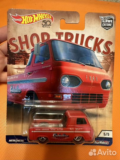 Hot wheels shop trucks ‘60s ford econoline pickup