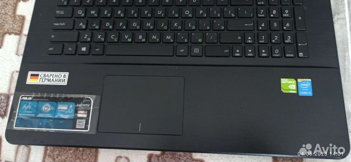 Игровой ноутбук asus