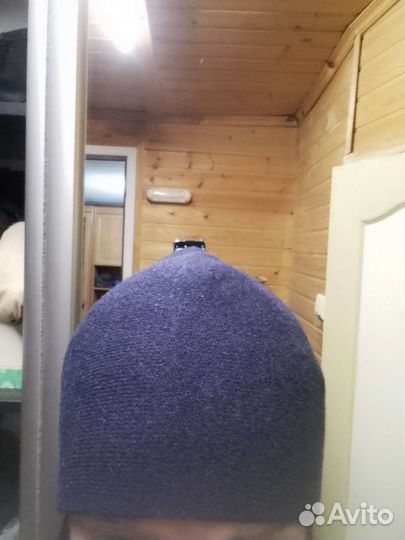 Вязаная шапка мужская