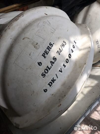 Плот спасательный viking 6 местный