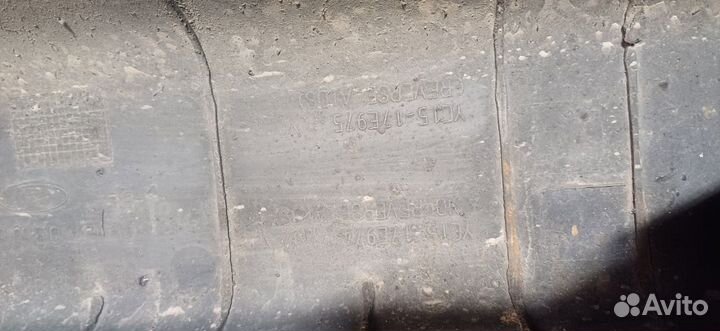 Бампер задний Ford Transit 3 restailing 2008