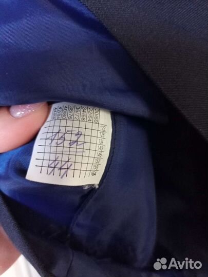 Жилет школьный в клетку для девочки