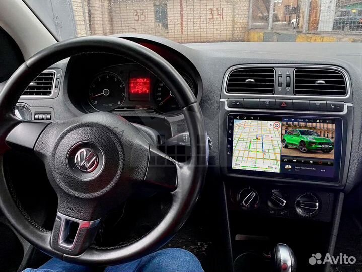 Магнитола android 3.32 VW Polo 2009-2020