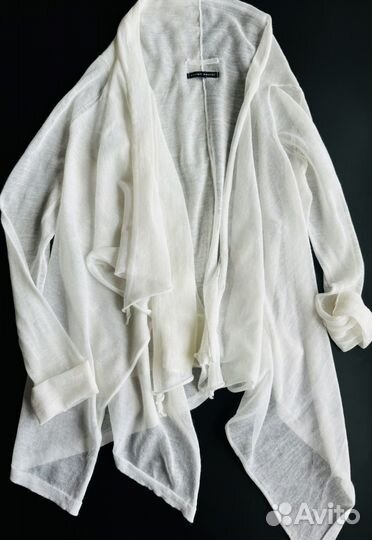 Кардиган Sarah Pacini из шелка и льна