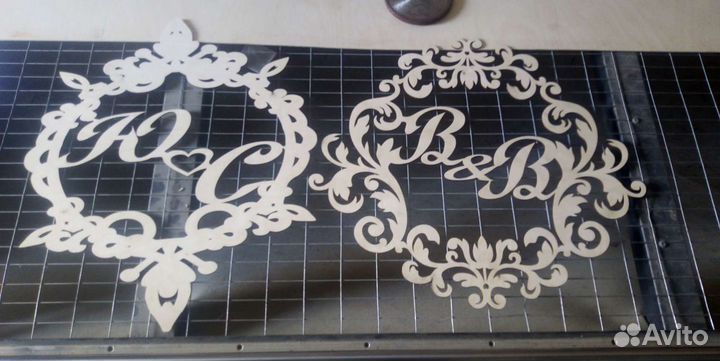 Лазерная резка, гравировка фанеры, пластика, карто