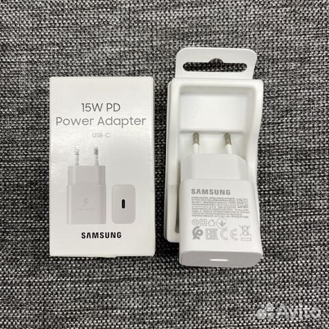 Сетевой адаптер Samsung 15w быстрая зарядка