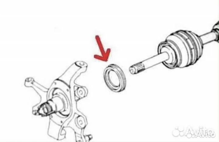 Проставочные шайбы Ford Focus 2