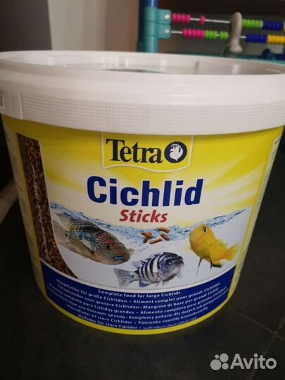 Корм для рыб цихлид