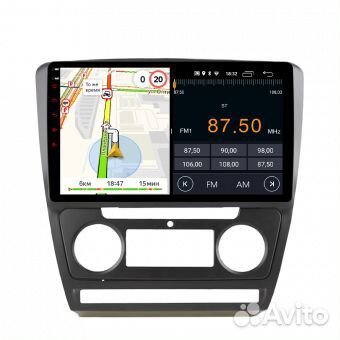 Магнитола Parafar Skoda Octavia A5 2004-13 Android