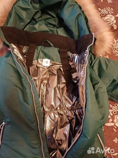 Зимний комбинезон для девочки 122