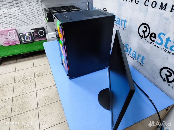 Игровой пк (Intel Core I3-10100/16ddr4/RX570 8gb)