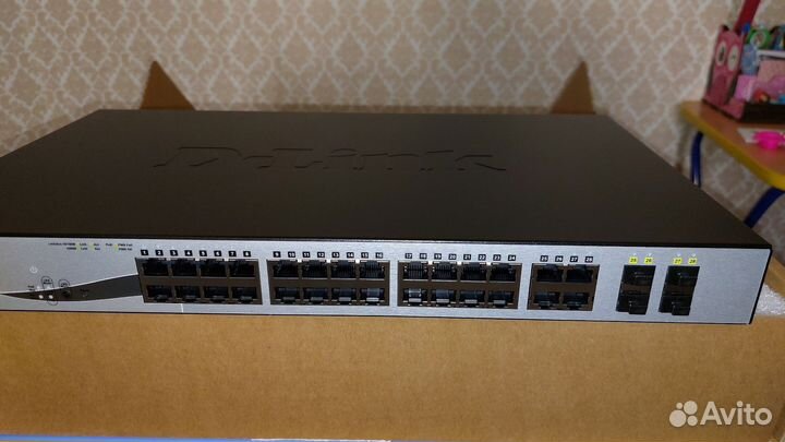 Сетевой коммутатор D-Link DGS-1210-28PoE