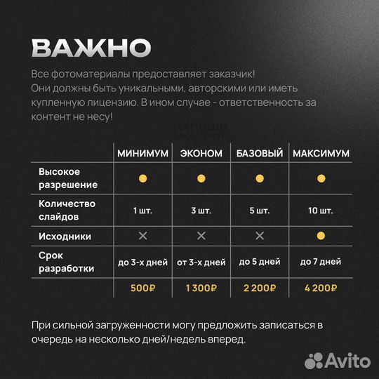 Дизайн карточек для Wildberries / Инфографика Ozon