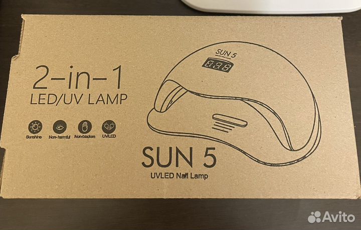 Мини Лампа UV /LED для ногтей Sun 5 новая