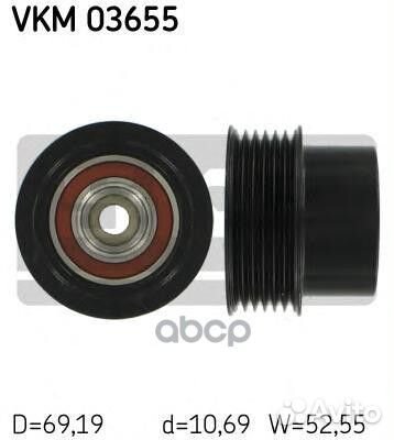 Ролик VKM03655 Skf