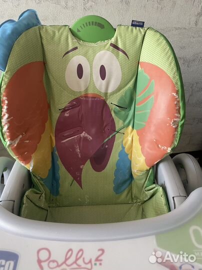 Стульчик для кормления chicco polly