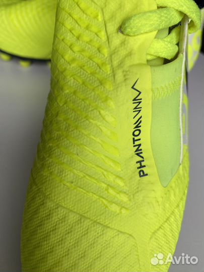 Футбольные бутсы nike 36 цвет лайм