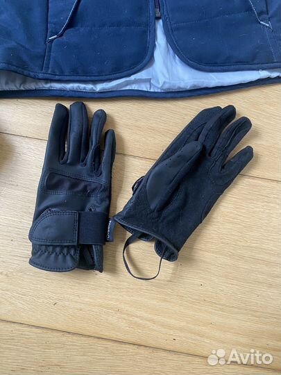 Экипировка для конного спорта на 9-10 лет краги