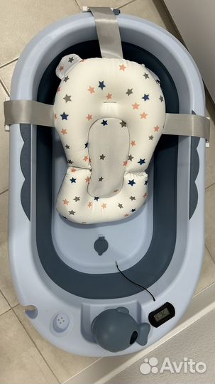 Детская ванночка Bombitto kids синяя