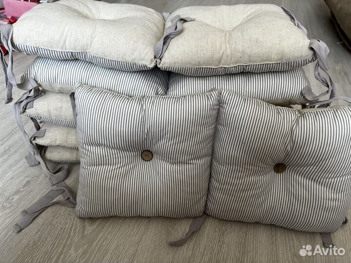 Бортики в детскую кроватку