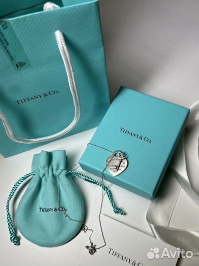 Подвеска Tiffany с золотым ключем оригинал