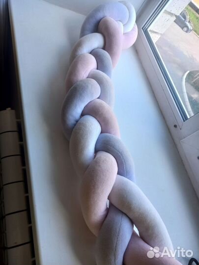 Бортик косичка