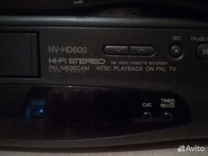 Видеомагнитофон panasonic NV-HD600 HI-FI stereo
