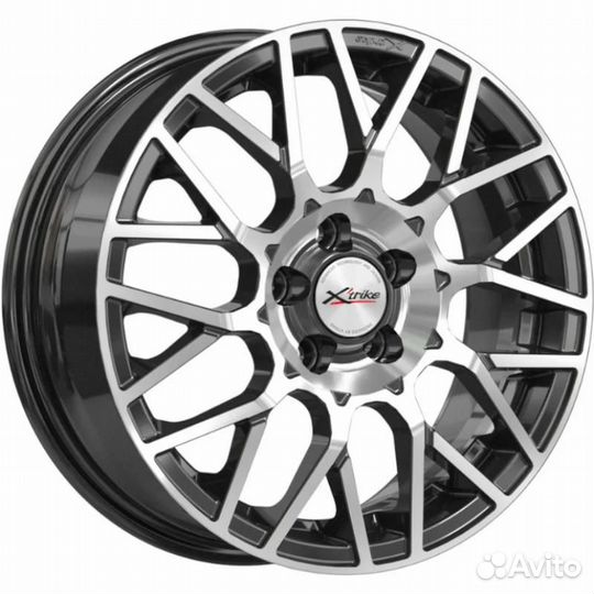 Диски X'trike X-132 6x15 4*100 ET46 DIA54.1 bkfp Л
