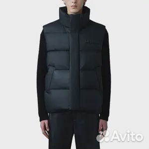 Кожаный пуховик большого размера Kellan Mackage, ч